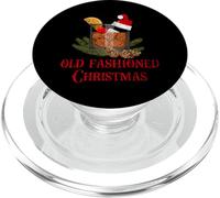 Whisky Old Fashioned Navidad Divertido Bourbon Cóctel Bebida PopSockets PopGrip para MagSafe