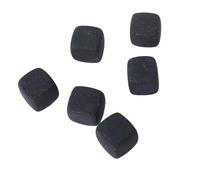 Whisky Stones Set Whisky Rock Cubos Basalto Piedras para Escalofríos para Whisky Gin Wine Vodka de Agua con Mejor Preservación de Sabores