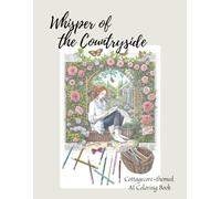Whisper of the Countryside: A Cozy and Relaxing Coloring Book for Teens & Adults - Featuring 30 AI-Assisted Illustrations (Cottagecore Coloring Books)