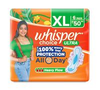 Whisper Ultra Choice Wings (6 Pads X 2 Pack) = 12pads by Whisper