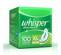 Whisper Ultra Clean XL alas sanitarias Pad (Pack de 15)