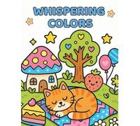 Whispering Colors: 50 Peaceful Pages to Color Cute Creatures & Magical Places