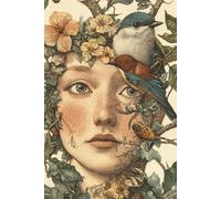Whispering Woods: A 6x9 College-Ruled Journal with Enchanting Nature Cover: A Vintage-Inspired Writing Notebook for Dreamers, Writers, and Artists