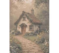 Whispers from the Secret Garden: A Premium Hardcover Lined Journal for Women, Featuring Botanical Borders and Wildflower Accents