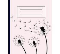 Whispers in Bloom: A Pink and Black Floral Composition Notebook: 110 College Ruled Pages | Elegant Pink & Black Flower Design | 7.5" x 9.25" | Notebook for Journaling, School, or Everyday Writing