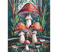 Whispers in the Grass: A Mosaic Toadstool Notebook: Inspired by the quiet magic of nature, this beautiful notebook features a mosaic of red toadstools ... for writing, sketching, and daydreaming.