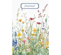 Whispers in the Wildflowers: A Lined Journal for Clarity, Calm, and Creative Thought: 100 Blank Lined Pages | 6x9 inches | Personalized First Page | ... Design | Gift for Mindfulness and Reflection