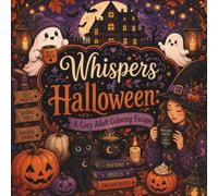 Whispers of Halloween: A Cozy Adult Coloring Book of Haunted Houses, Witches, Pumpkins, Ghosts & Autumn Magic