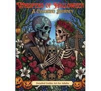 Whispers of Halloween: An Enchanted Gothic Fantasy Coloring Book
