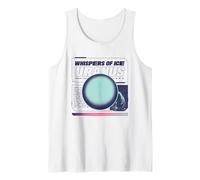 Whispers of Ice Urano (Galaxy Statement & Universe Graphic) Camiseta sin Mangas