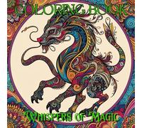 Whispers of Magic: A Coloring Book of Mythical Beasts and Enchanted Worlds: 100 Pages of Intricate Designs for Adults & Teens - Magical Forests, Dragons, Whimsical Doodles & Enchanted Fantasy Lands