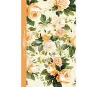 Whispers of Peach Roses: A Vintage Floral Journal | Cottagecore Aesthetic Notebook | for Writers, Teens, Adults: 120 Lined pages, 5 x 8 inches, Victorian-theme endpapers, self-care diary, gift idea
