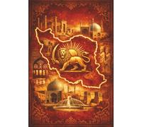 Whispers of Persia: Persian Inspired notebook journal, 6"x 9", matte, 100 pages, Iran sites, daily writing, gifts, moments of contemplation.