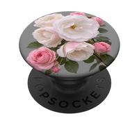 Whispers of Roses Suave Luz y Elegancia Silenciosa Formas Mania PopSockets PopGrip Adhesivo