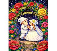 Whispers of Sweet Gnome Couples: A Romantic Fantasy Coloring Book for Adults and Teens Featuring Magical Gardens, Flower Houses, and Enchanted Gnome ... Enchantment - A Fantasy Coloring Collection)
