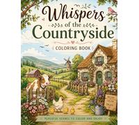 Whispers of the countryside coloring book: Calm and Cozy Nature Designs to Color