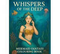 Whispers of the Deep: Mermaid Fantasy Colouring Book