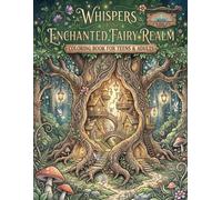 Whispers of the Enchanted Fairy Realm: A Fantasy Coloring Book for Teens and Adults Featuring Magical Fairy Worlds, Hidden Villages, and Enchanted Forest Scenes