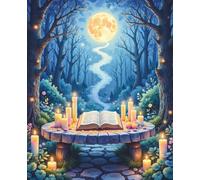 Whispers of the Midnight Grove: 5x5 Graph Paper Notebook for Planning, Layouts, Drafting and Organized Work