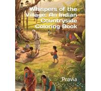 Whispers of the Village: An Indian Countryside Coloring Book: Intricate Scenes of Farming, Family, and Village Life in Rural India