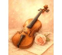 Whispers of the Violin: A soft and elegant violin-themed notebook for dreamers, writers, and lovers of gentle beauty