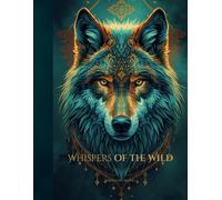 Whispers of the Wild: Adult Coloring Book: Mystical Animals and Tribal Mandalas for Stress Relief
