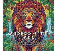 Whispers of the wild: An Adult Coloring Book of Animals and Nature for Relaxation, Stress Relief, and Mindful Creativity