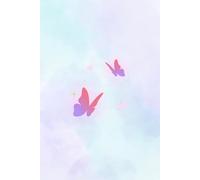 Whispers on Wings: A Butterfly Journal: A Beautiful 100pages Lined Notebook for Journaling, School, and Everyday Notes