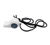 Whistle - 6,1 x 3,4 cm ABS Compass Camping Signal Safety Tool