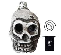 Whistle Authentic Aztec, Skull Spooky Whistle, Human Death Scream Whistle, Loud Aztec Ritual Whistle, High Decibel Scream Whistle, Authentic Human Sounding Whistle, Sacrificio Ritual Whistle