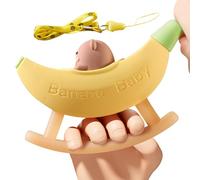 Whistle For Kids, Cartoon Training Sports Whistles, Fun Silicone Music Whistle Toys, Banana Bear Outdoor Play Whistle With Lanyard For Party And Goody Bags Cartoon Training Sports Whistles For Kids,