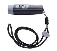 Whistle - Whistle de 3 alto volumen profesional, compacto y ligero, diseño de lobo con cordón, para entrenamiento de voleibol de baloncesto, acampada Hiking Survival Lifeguard Referee