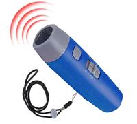 Whistle - Whistle de 3 alto volumen profesional, compacto y ligero, diseño de lobo con cordón, para entrenamiento de voleibol de baloncesto, acampada Hiking Survival Lifeguard Referee