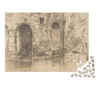 Whistler Rompecabezas De Madera 1000 Piezas, Imposible Puzzle Grabado, Decoración del Hogar, Jigsaw Puzzles Arte para Adultos Adolescente, Rompecabezas Museo