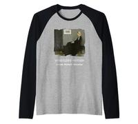 Whistler's Mother por James McNeill Whistler Camiseta Manga Raglan