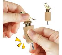 Whistles Bird for Adults - 6 x 1,5 cm x 2,36 x 0,5 Natural Hand-Twisted Wooden Portable Party Supplies | Kids Bird Whistle,for Family Friends Park Garden Outdoor Indoor Halloween Ritual Ceremony