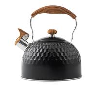 Whistling Tea Kettle, 2.5L Vintage Whistling Teapot for, Stainless Steel Material, Tea Maker with Heat Proof Handle, Kitchen Necessity Accessories, 19x4x22.5cm