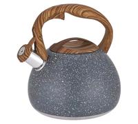 Whistling Tea Kettle, Stainless Steel Teapot, 3L Flat Bottom Boiler, Loud Whistle Alert, Heat Resistant Handle, Fast Heating Base, Stylish Mirror Finish, Perfect for Induction, Electric, Ceramic