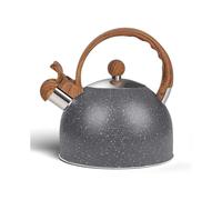 Whistling Tea Kettle,Stainless Whistle Teapot Water Boilers for Stovetops, Induction Stone Kettle with Loud Whistle