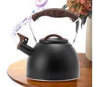 Whistling Tea Kettle - té que hirviendo té, olla retro de estufa | Fabricante de té de acero a prueba de calor, contenedor de té de acero inoxidable 3L para accesorios de cocina de de, calefac
