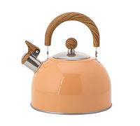 Whistling Tea Kettles Stovetop Food Grade Tetero inoxidable de acero inoxidable con patrón Anti -Hot Many Whistle y Té Milk, etc. Electricidad de gases aplicables