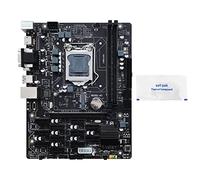 Whisverse B250 V2.1 BTC minería placa base+grasa térmica 12XPCIE LGA1151 DDR4 MSATA USB3.0 B250 ETH minería placa base