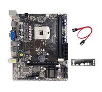 Whisverse HM77 placa base de sobremesa + cable + deflector PGA989 DDR3 soporta 16G para CPU portátil I3 I5 I7 Series