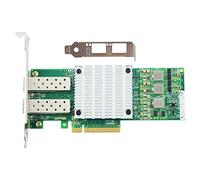 Whisverse Microprocesador óptico de NIC BCM57810S adaptador servidor de la fibra puerto PCI de la tarjeta de red Gigabit Ethernet puerto 10