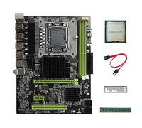 Whisverse Placa base X58 LGA1366 compatible memoria de servidor DDR3 CPU X5670 + DDR3 4 GB 1066 MHz RAM + cable SATA