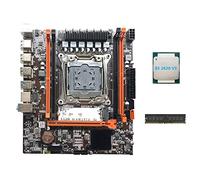 Whisverse Placa base X99H LGA2011-3 compatible memoria DDR4 CPU E5 2620 V3 + DDR4 8G 2133 MHz RAM