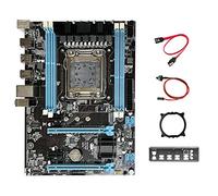 Whisverse X79 Motherboard+ Cable+Switch Cable+Baffle+Soporte LGA2011 M.2 NVME Soporte 4XDDR3 Gigabit LAN Desktop Motherboard