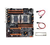 Whisverse X99 placa base CPU ranura+cable +cable interruptor+deflector LGA 2011 DDR4 6XSATA 3.0 soporte 2011-V3 CPU placa base