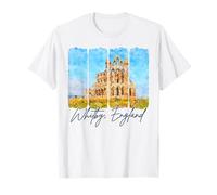 Whitby Inglaterra Pincelada Viajar Whitby Souvenir Camiseta