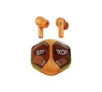 (White) 223 Bluetooth Headphones Low Latency Gaming Earbuds Mecha Long Battery Life Wireless in-Ear